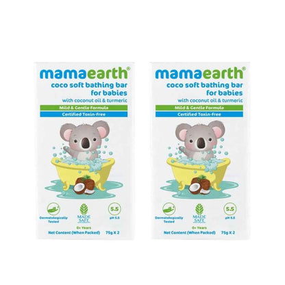 Mamaearth Coco Soft Bathing Bar for Babies