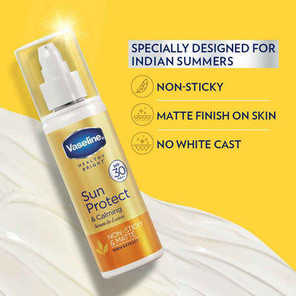 Vaseline Sun Protect &amp; Calming Serum in Lotion with SPF 30