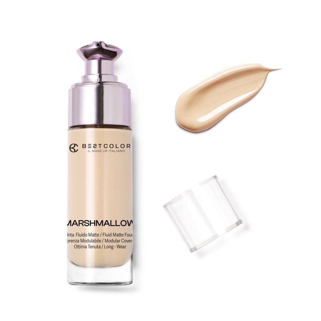 Best Color, Fluid Matte Foundation – Marshmallow by Damask Rose