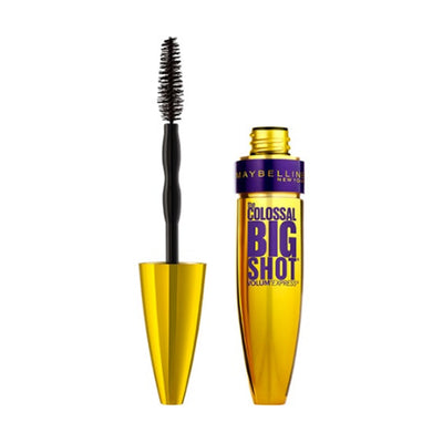 MAYBELLINE The Colossal Big Shot Washable Mascara - Blackest Black - DestGlow