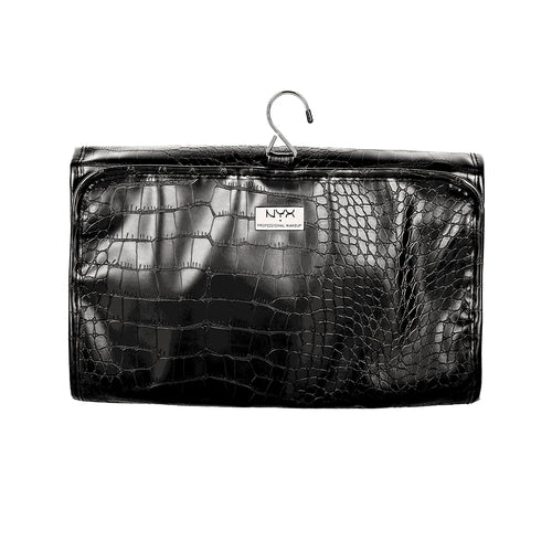 NYX Black Croc Travel Bag - DestGlow
