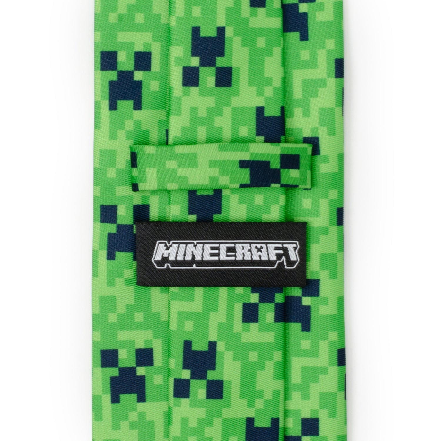 Minecraft Creeper Green Father/Son Tie Set by Cufflinks.com