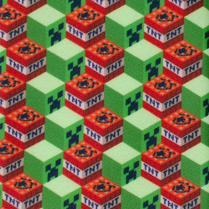 Minecraft Creeper TNT Isometric Green Men&