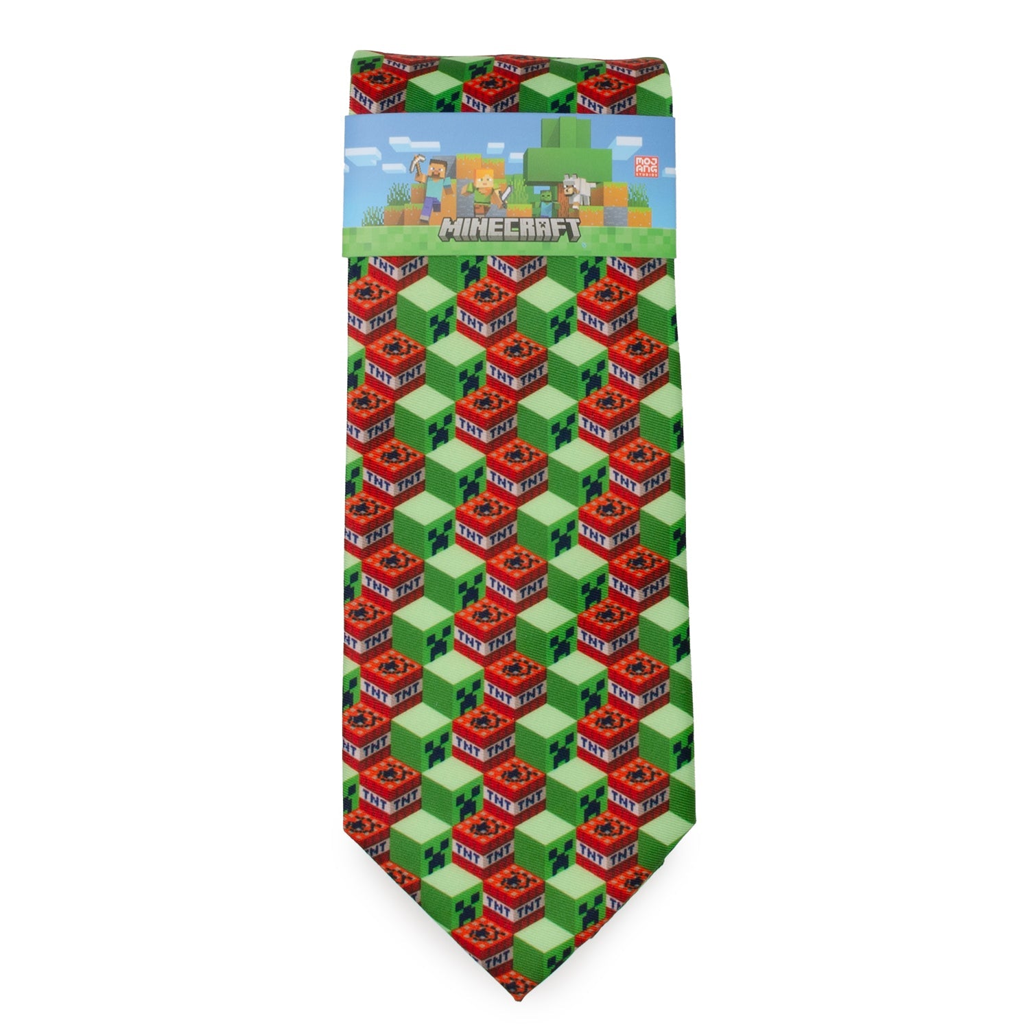 Minecraft Creeper TNT Isometric Green Men&