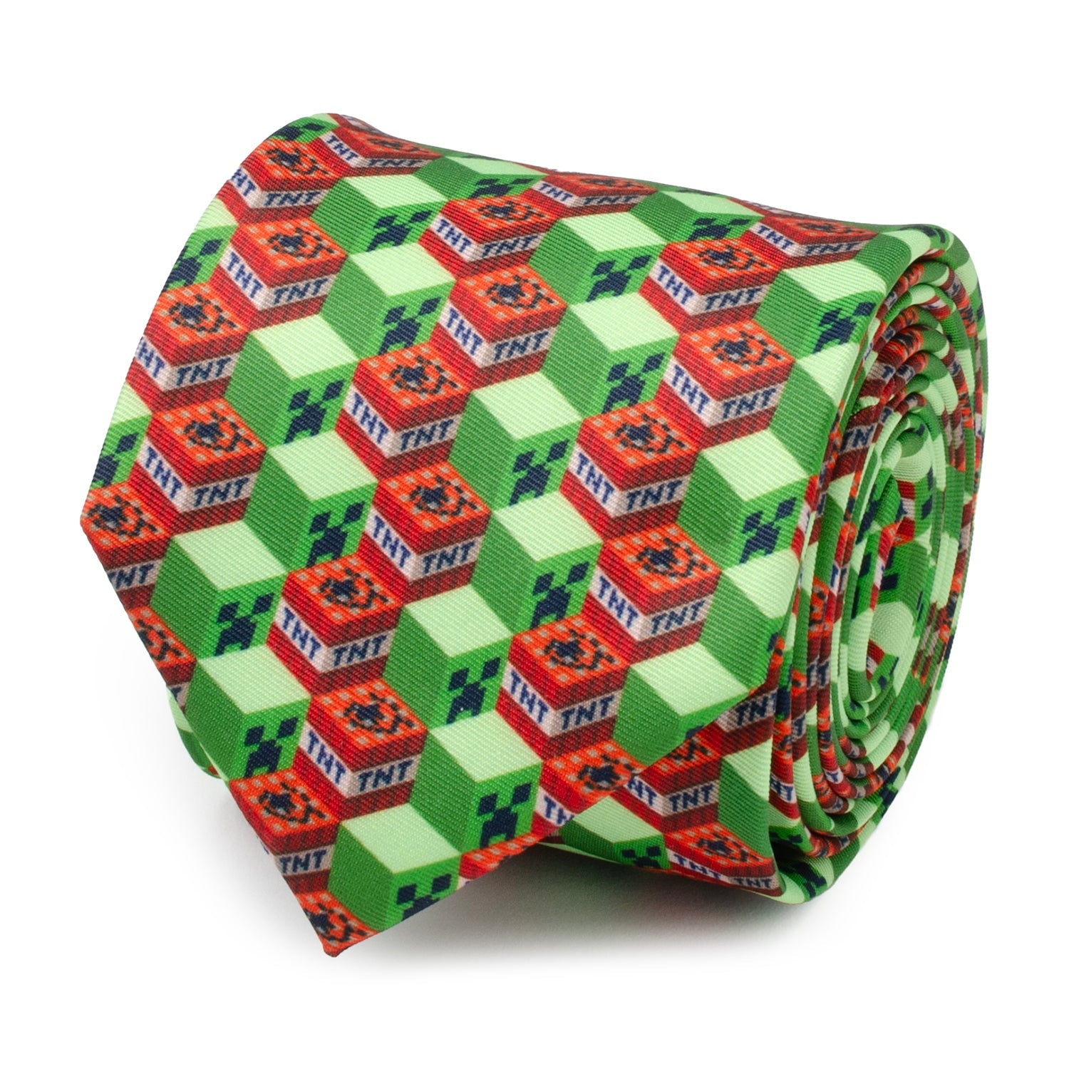 Minecraft Creeper TNT Isometric Green Men&