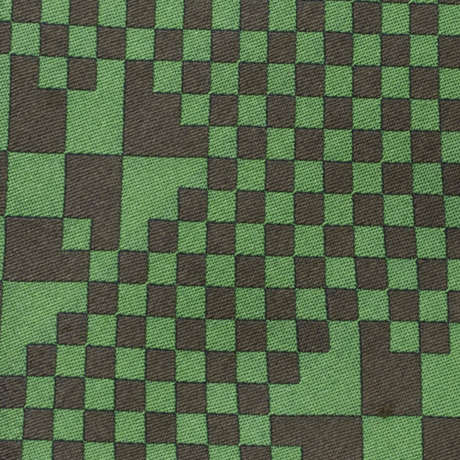 Minecraft Pixelated Creeper Green Men&