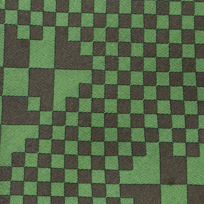 Minecraft Pixelated Creeper Green Men&