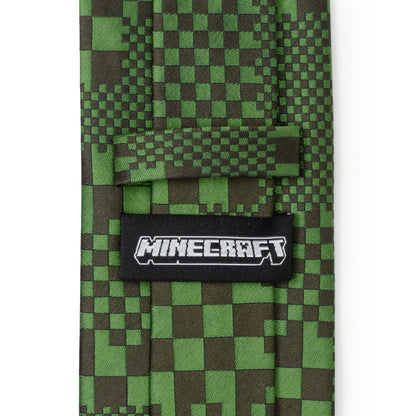 Minecraft Pixelated Creeper Green Men&