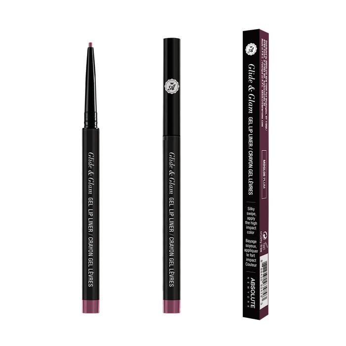 ABSOLUTE Glide & Glam Gel Lip Liner - Plum - DestGlow