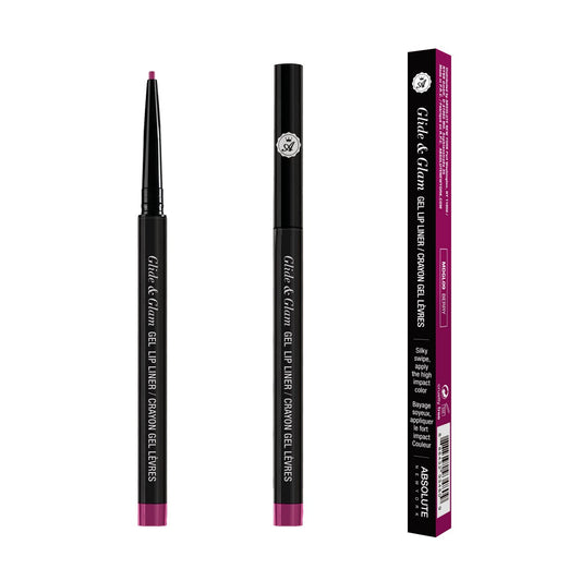ABSOLUTE Glide & Glam Gel Lip Liner - Berry - DestGlow