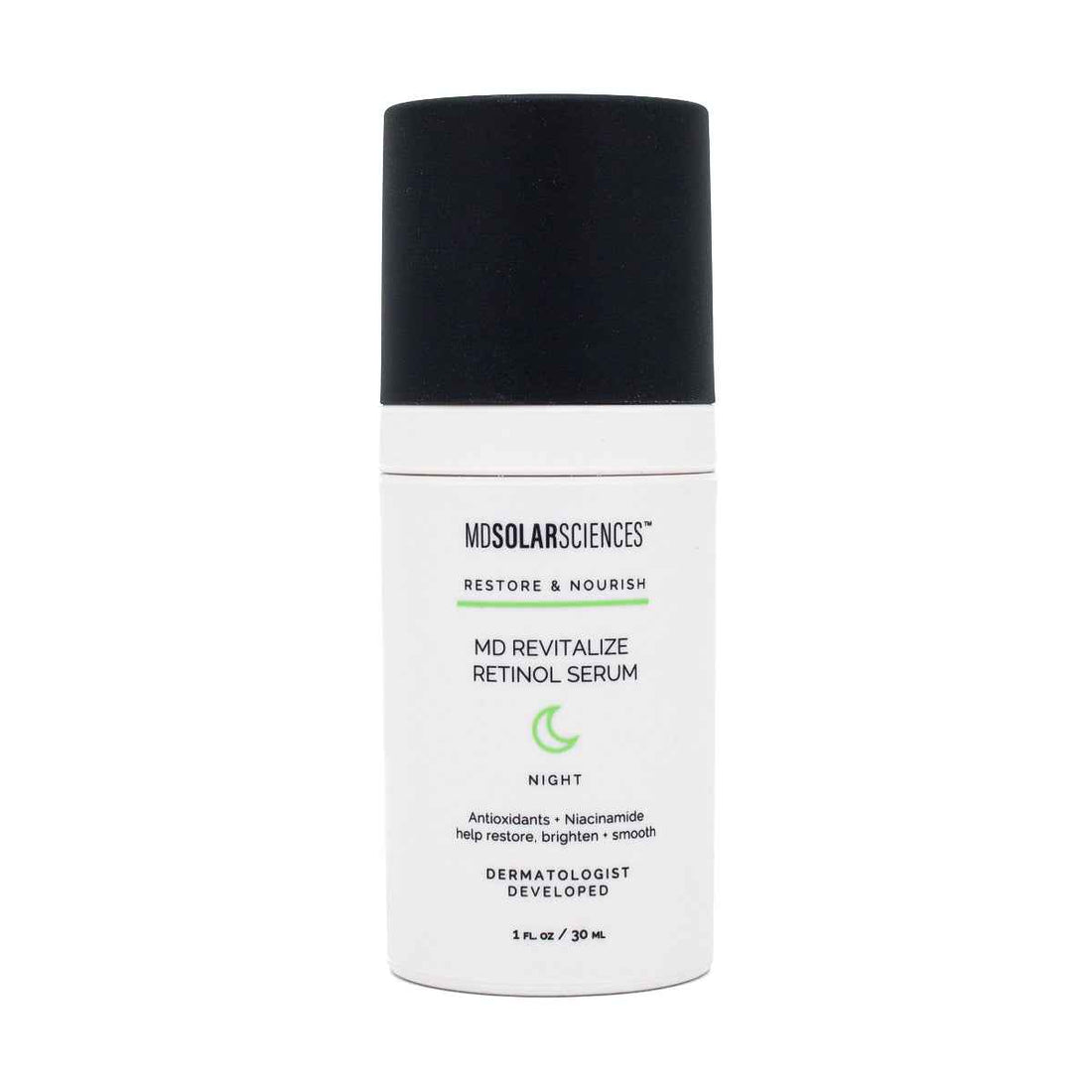 MDSOLARSCIENCES Revitalize Retinol Serum 1oz - Imperfect Box