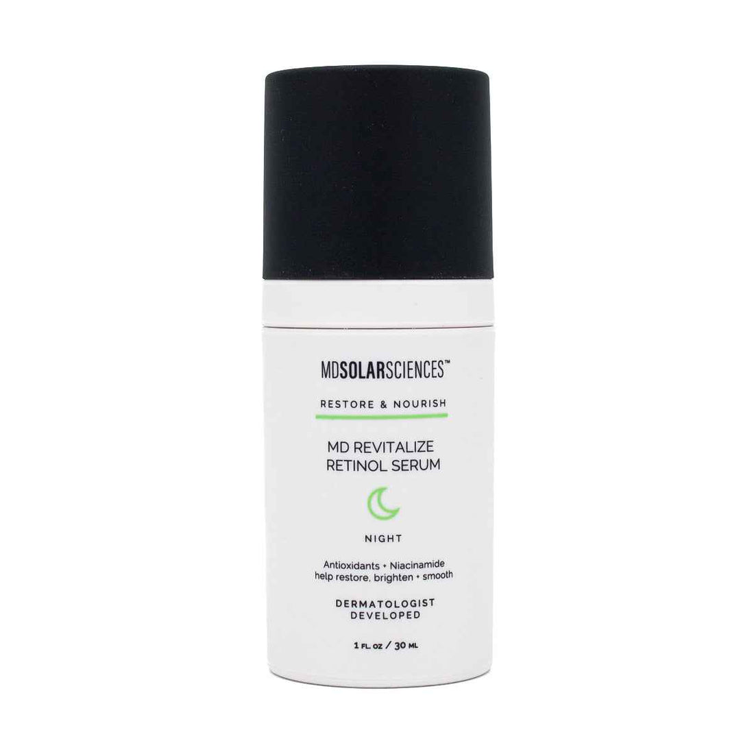 MDSOLARSCIENCES Revitalize Retinol Serum 1oz - Small Amount Missing