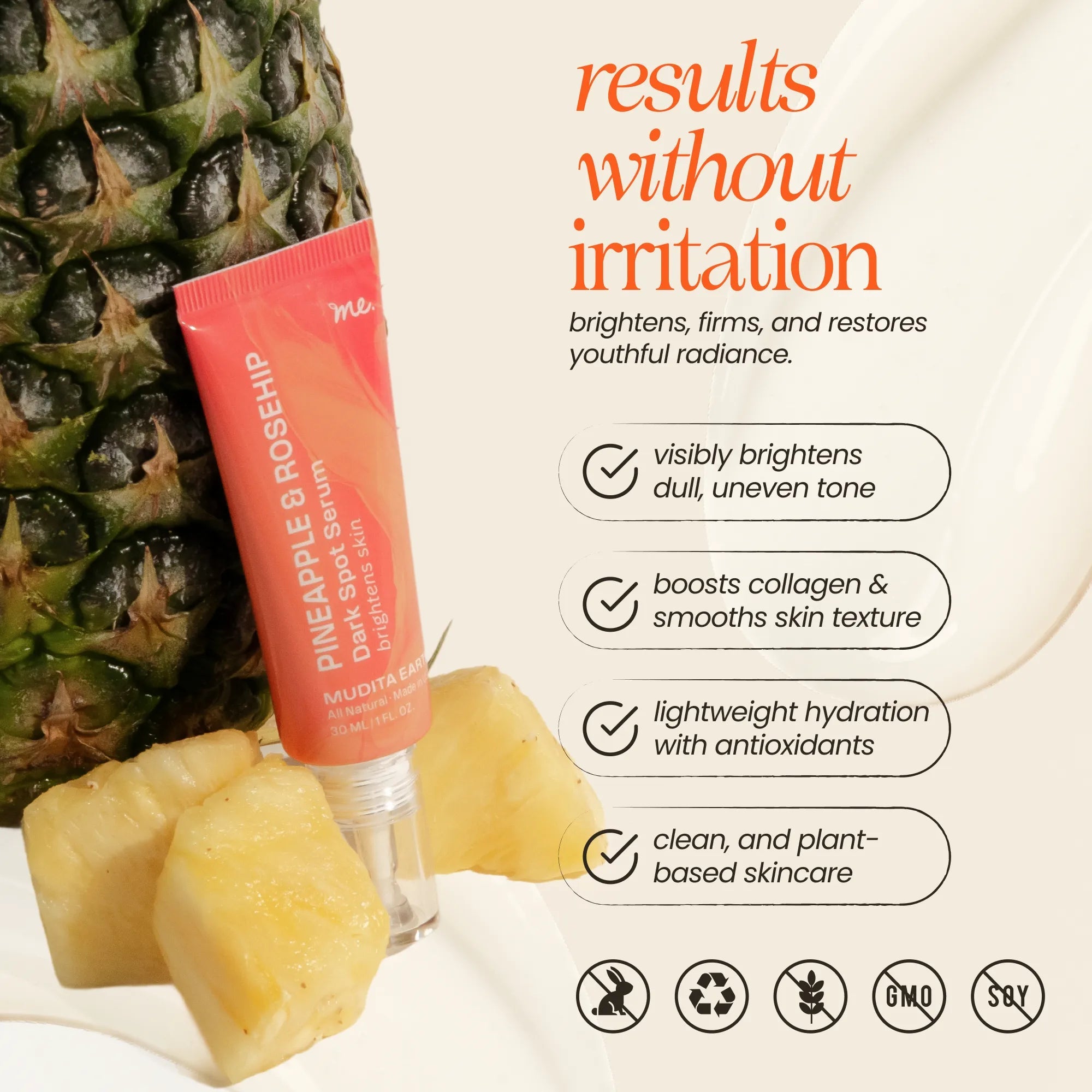 Pineapple &amp; Rosehip Vitamin C Serum 
