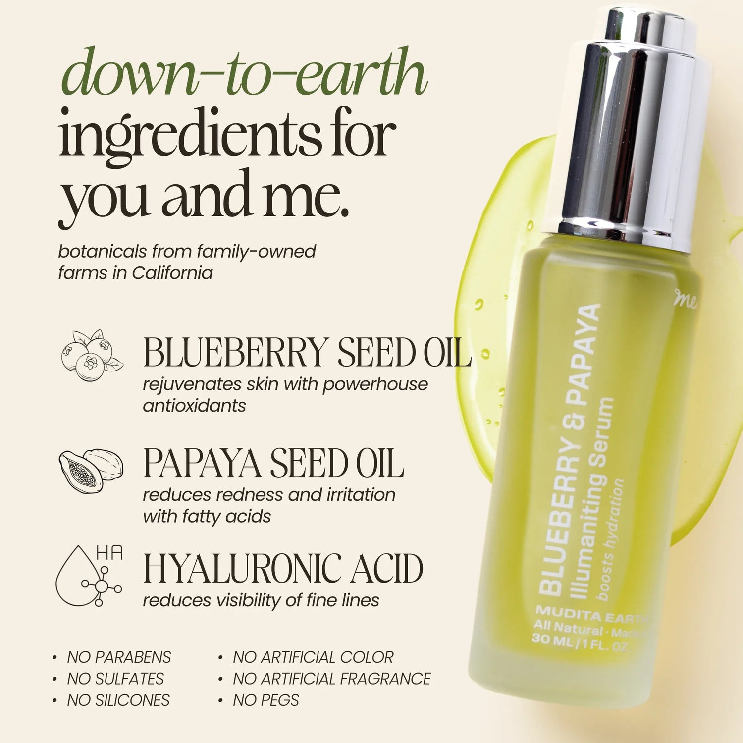 Blueberry &amp; Papaya Illuminating Serum 
