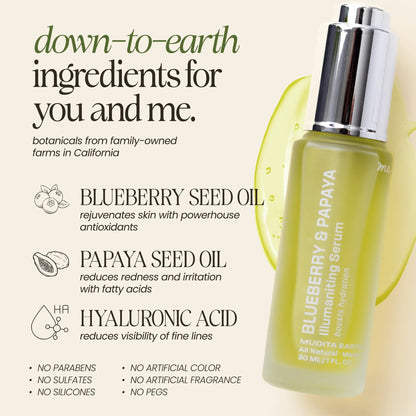 Blueberry &amp; Papaya Illuminating Serum 
