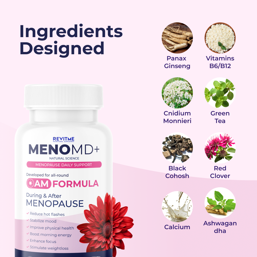 AM Formula Menopause Daily Support by RevitMe - Supplements Store