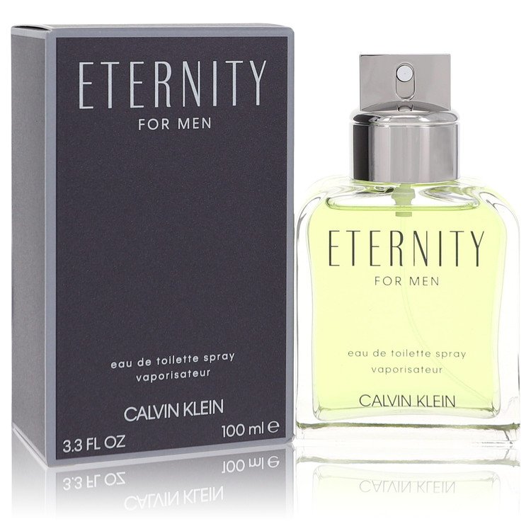 Eternity by Calvin Klein Eau De Toilette Spray 3.4 oz for Men 