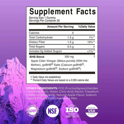 JUMP!KETO BHB + ACV Gummies