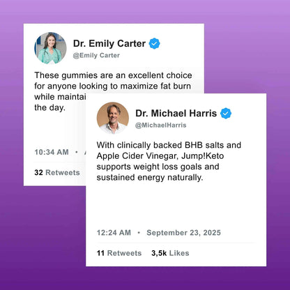 JUMP!KETO BHB + ACV Gummies