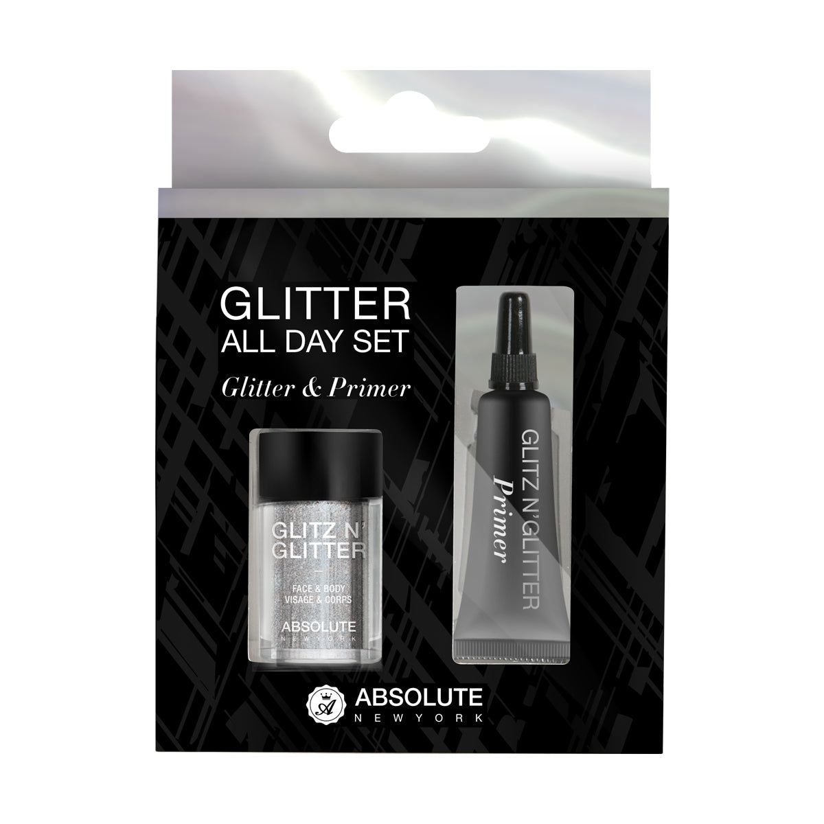 ABSOLUTE Glitz N' Glitter All Day Set - Silver Splash - DestGlow