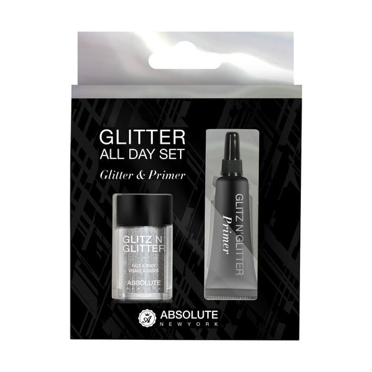ABSOLUTE Glitz N' Glitter All Day Set - Silver Splash - DestGlow