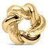 18K Yellow Gold Sculpted Knot Brooch by Bids.com