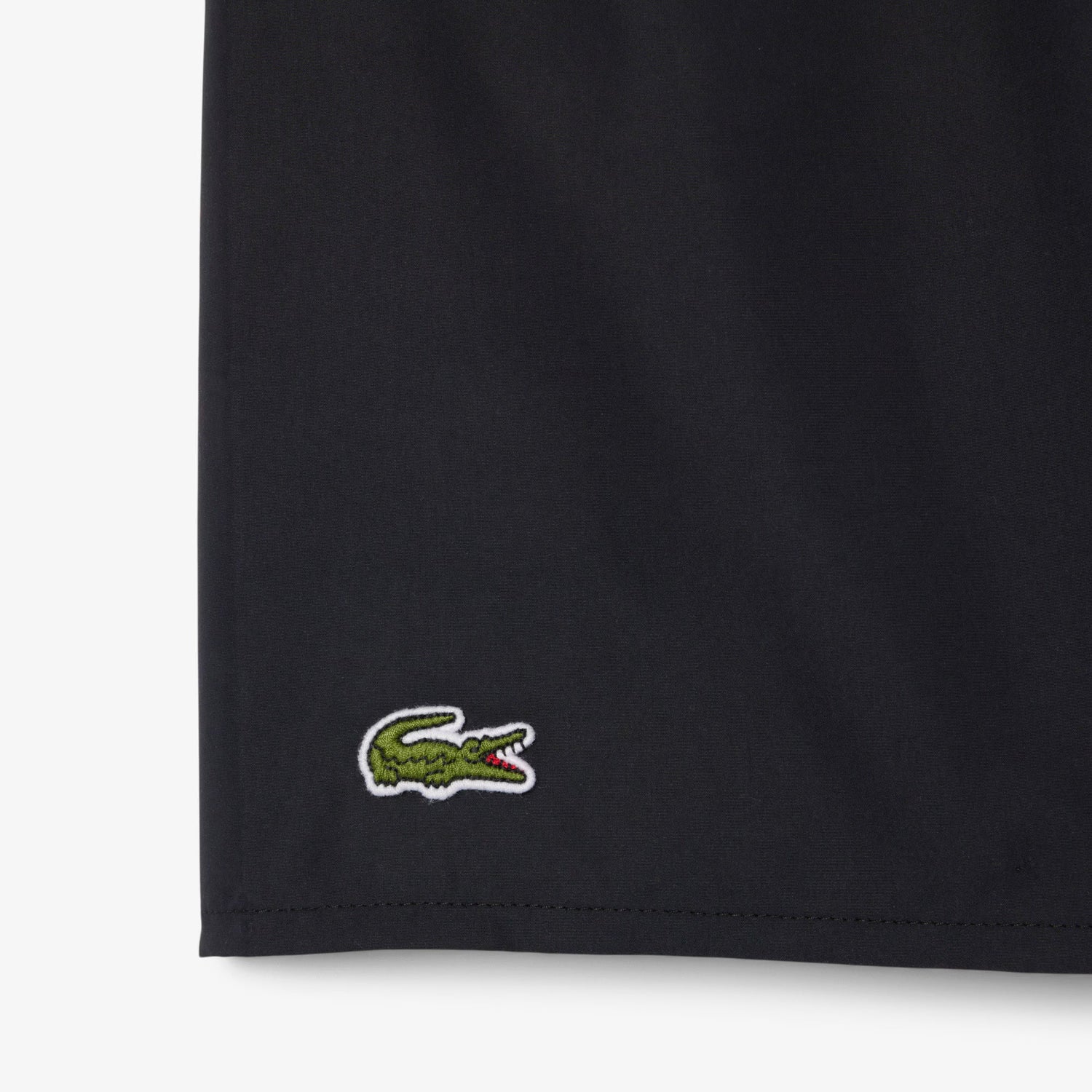 Lacoste Mid Length Swim Trunks - Black by Denim Exchange