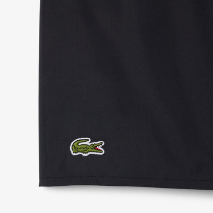 Lacoste Mid Length Swim Trunks - Black by Denim Exchange