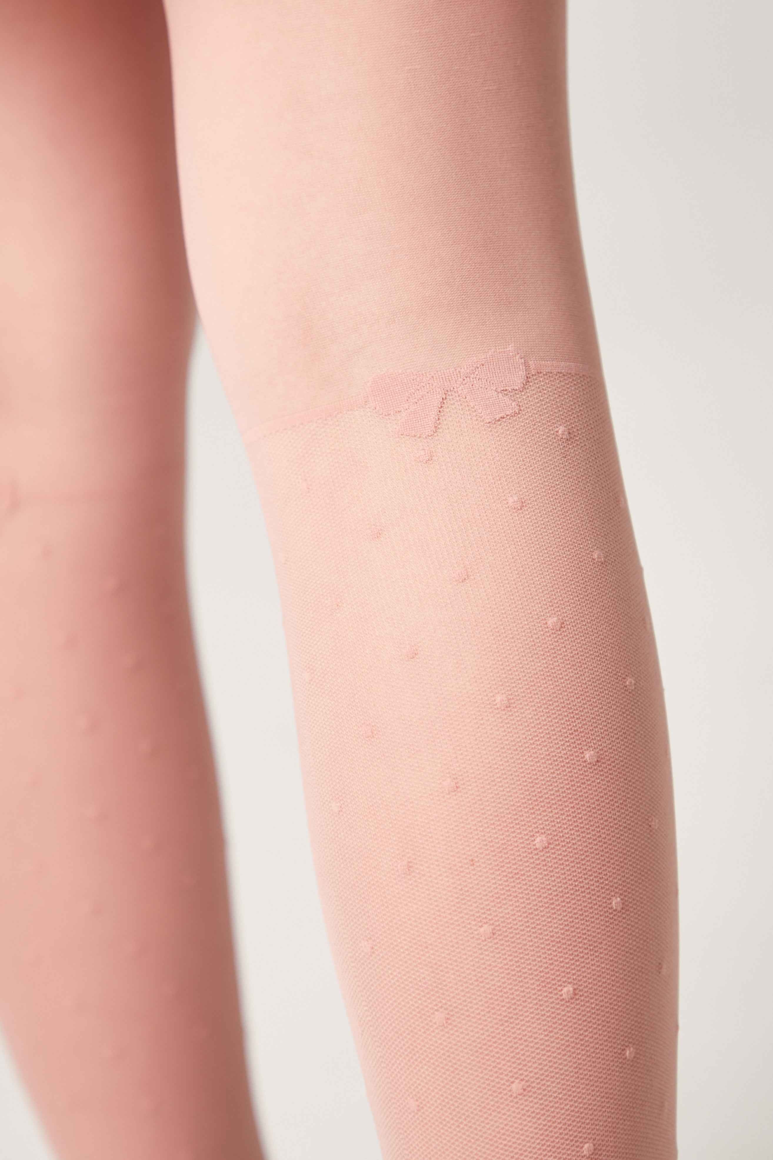 Conte Tights for girls Milana 20 Den - Knee-Highs Imitation