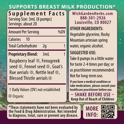 Milk Rich Supply Booster by WishGarden Herbs