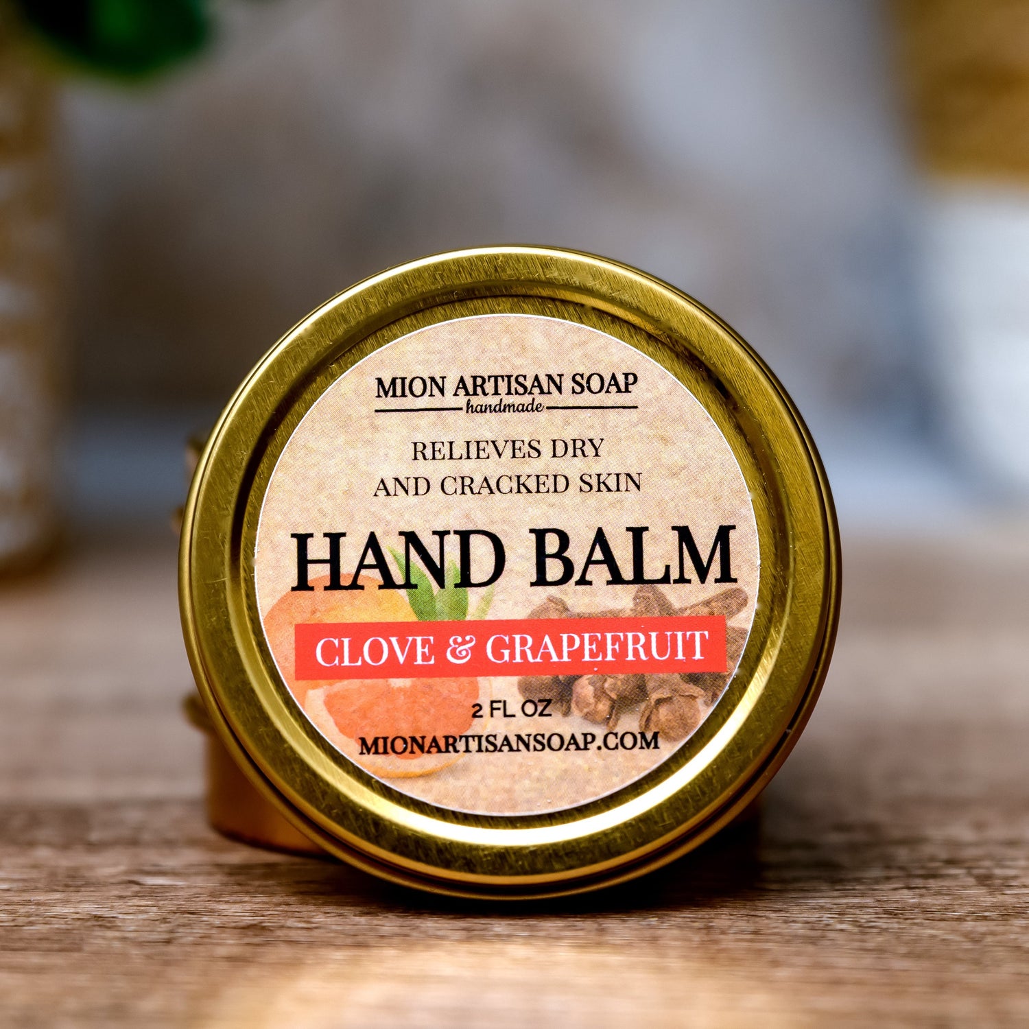 Hand Balm | Not Greasy, Antibacterial, Moisture-Locking by MION Artisan Soap Co.
