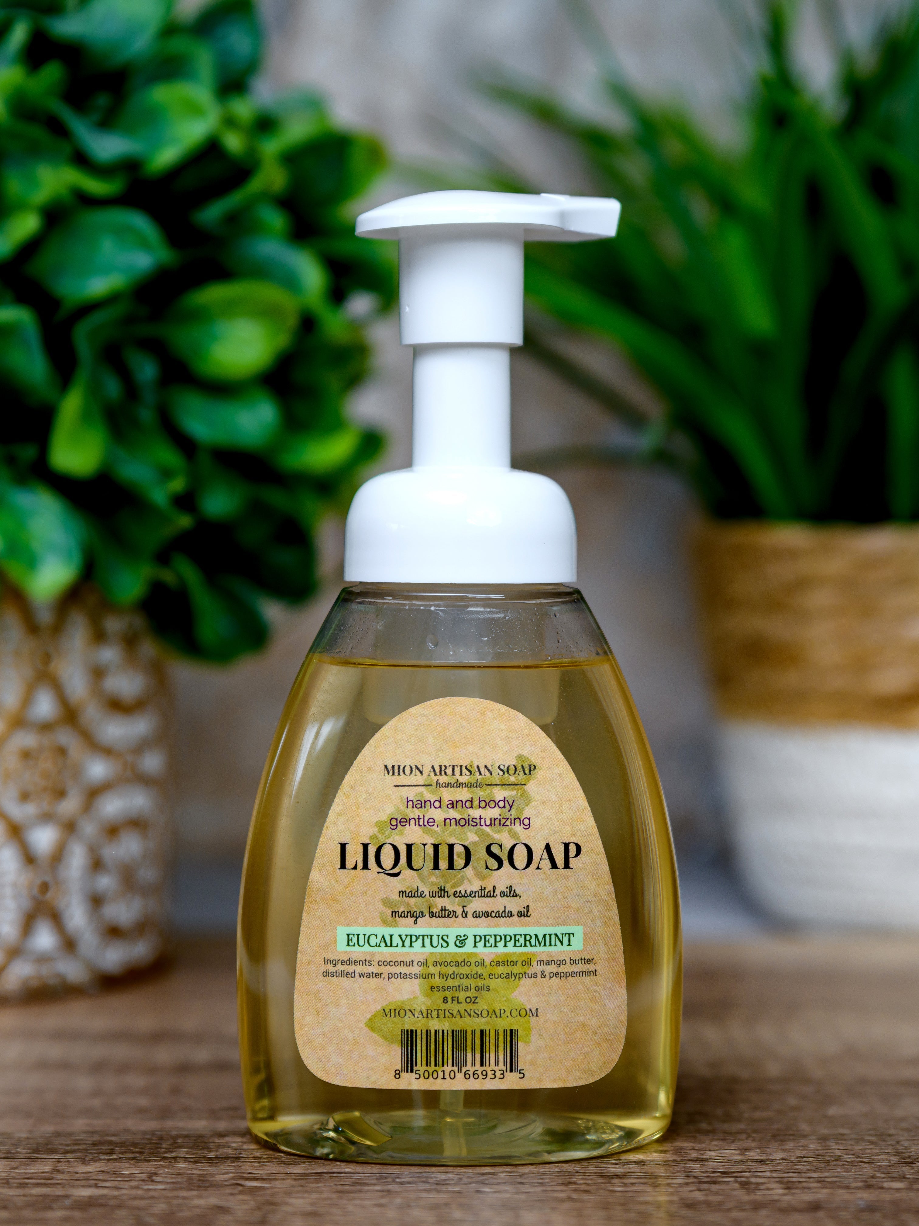 Liquid Soap | Luxurious Foam for Hands &amp; Body by MION Artisan Soap Co.