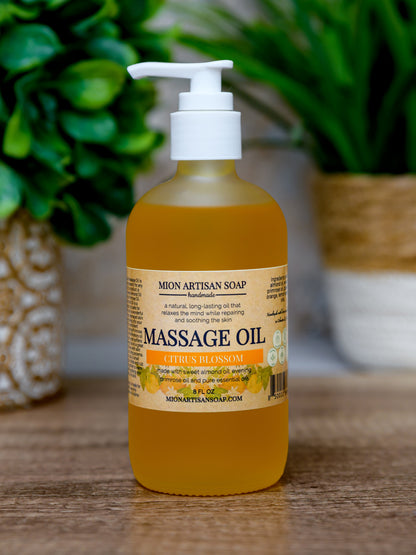 Massage Oils | 4 Scents by MION Artisan Soap Co.