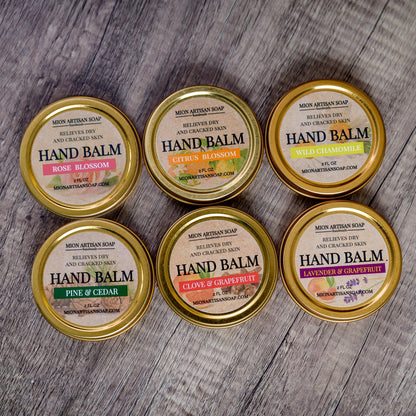 Hand Balm | Not Greasy, Antibacterial, Moisture-Locking by MION Artisan Soap Co.