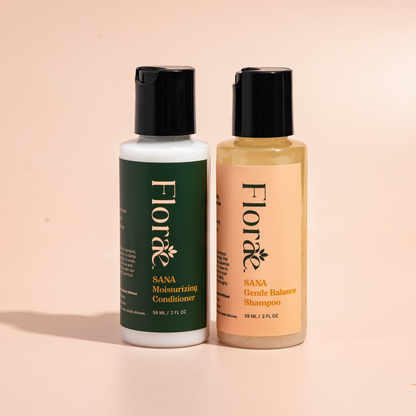 Travel Minis SANA Shampoo &amp; Conditioner Set by Floraebeauty