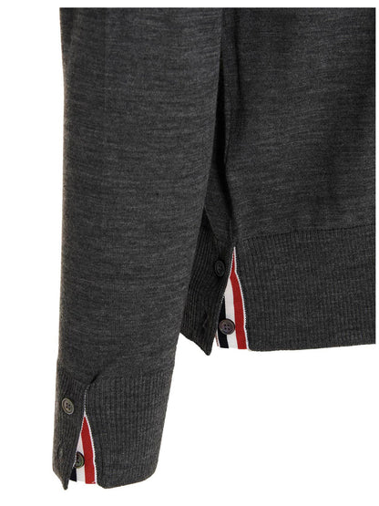 Thom browne men 4 bar sweater