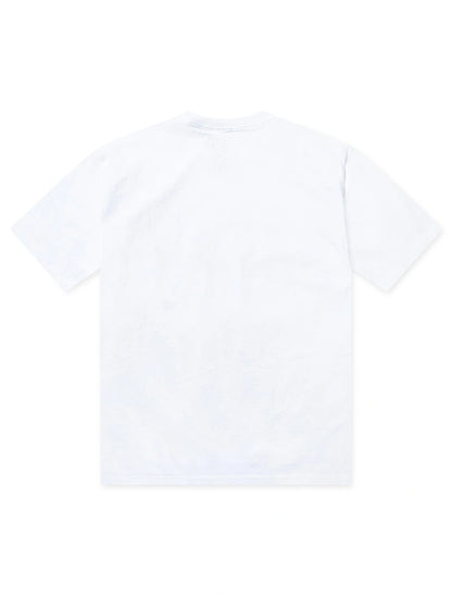 Market Studios Watercolor Teddy T-Shirt - White by Denim Exchange