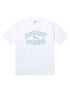 Market Studios Smiley Old School Tee - White by Denim Exchange