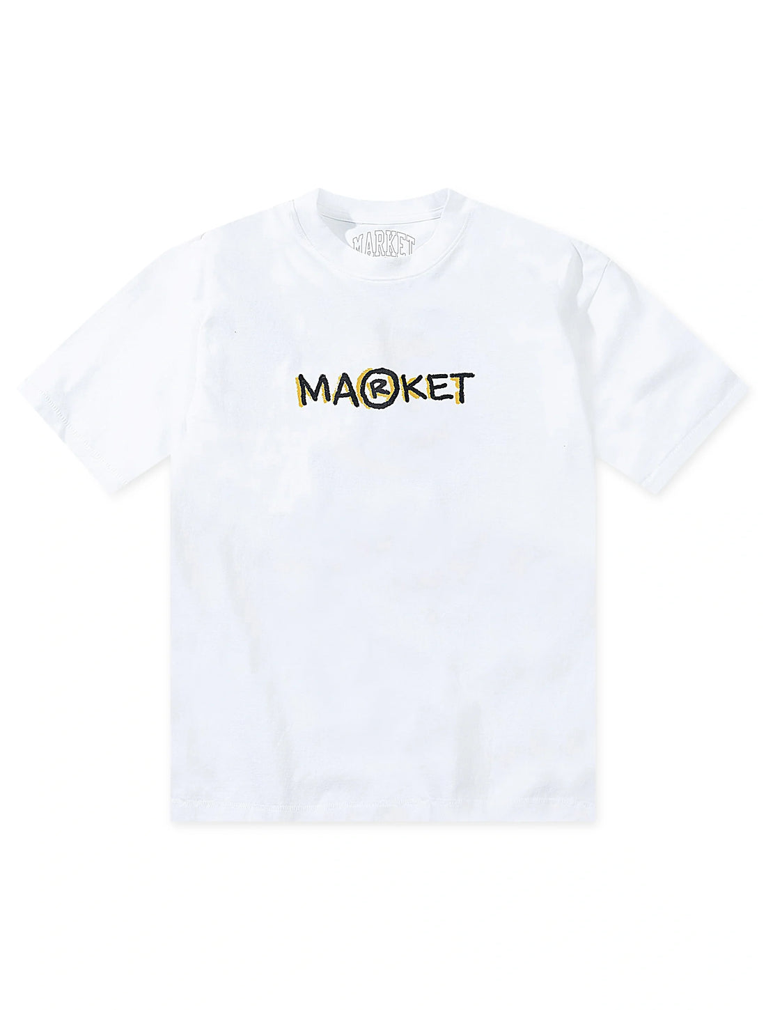 Market Studios Smiley Doodle Tee - White by Denim Exchange