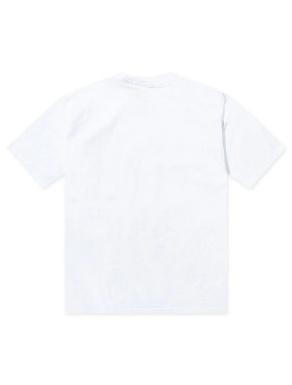 Market Studios Smiley Bonsai Tree Tee - White by Denim Exchange