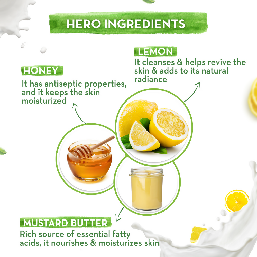 Mamaearth Vitamin C Moisturizing Lotion Soap (Buy 3 Get 1 Free)