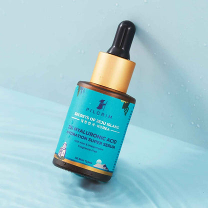 Pilgrim 2% Hyaluronic Acid Hydration Super Serum With Kiwi &amp; Watermelon Extracts For Hydrated Skin - Korean Skin Care