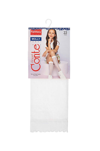 Conte Knee-High Socks for girls - Molly 20 Den