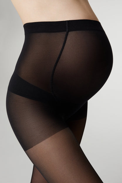 Maternity Tights Conte Mommy 40 Den Silky Touch Support Panties - DestGlow