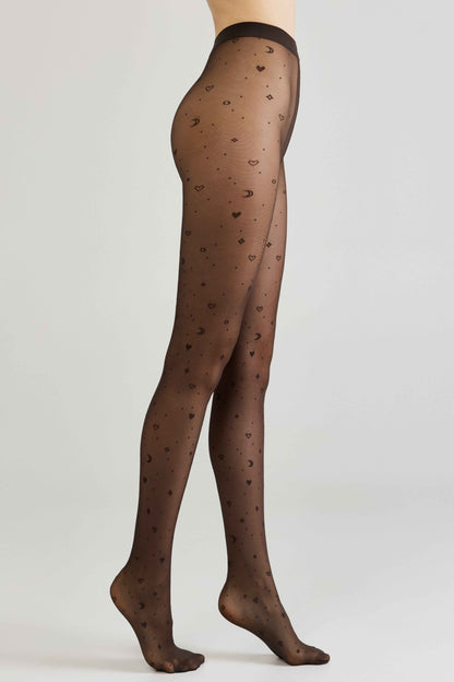 Fantasy Tights Conte Moon Patterns