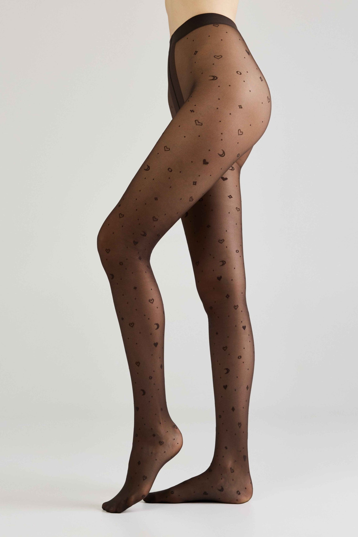 Fantasy Tights Conte Moon Patterns