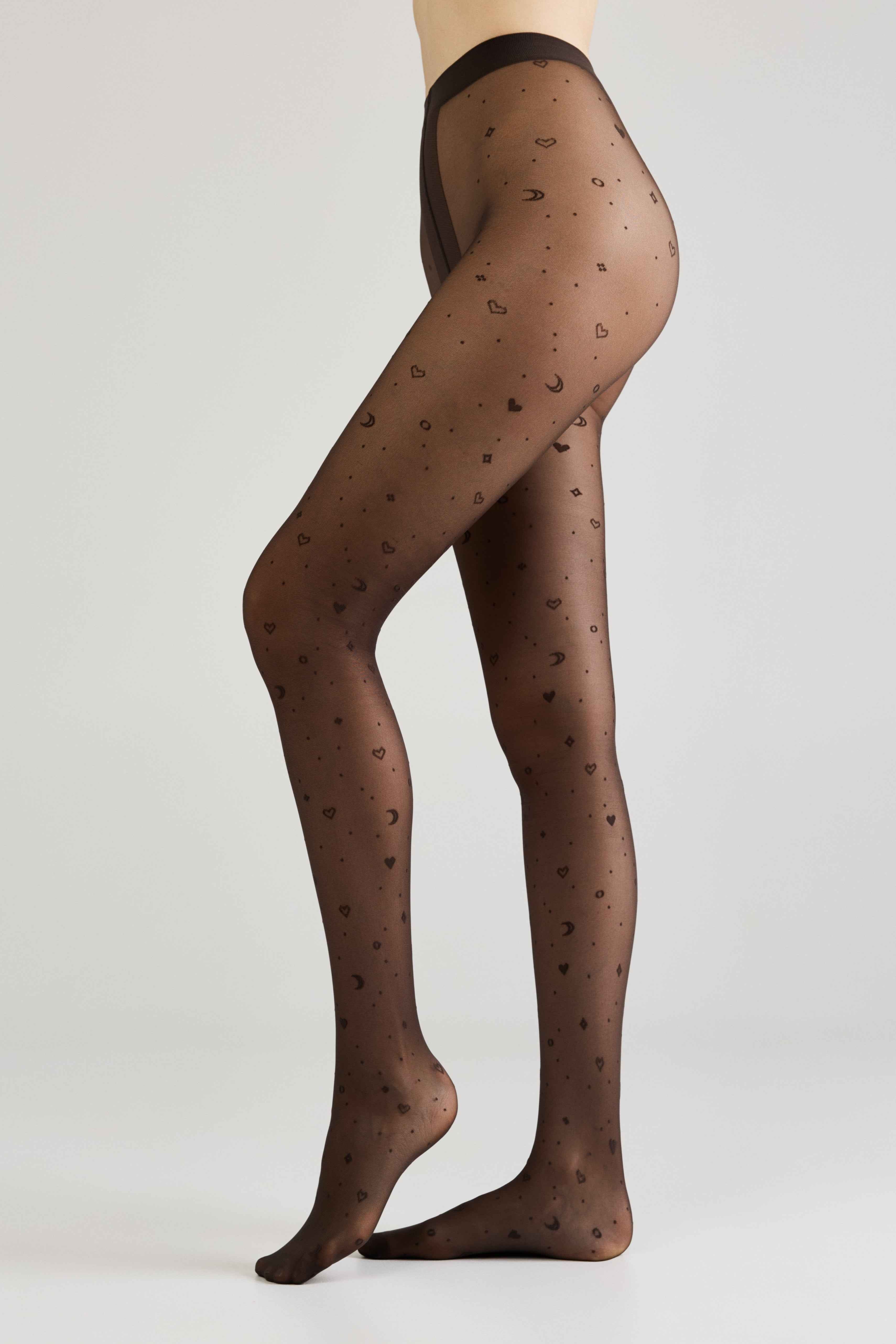 Fantasy Tights Conte Moon Patterns