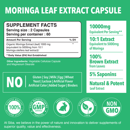 Moringa Leaf Capsules