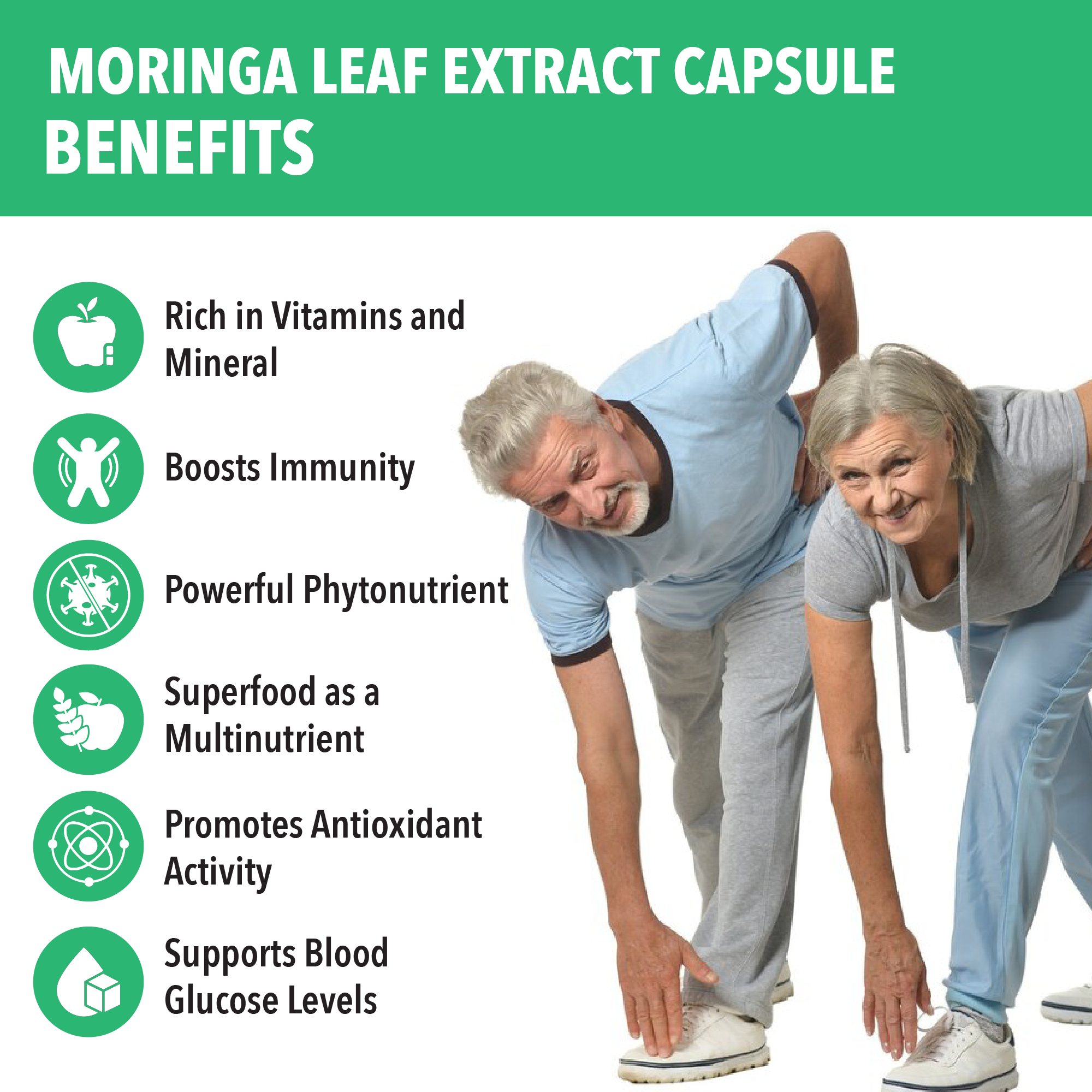 Moringa Leaf Capsules