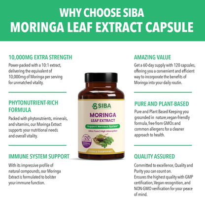 Moringa Leaf Capsules